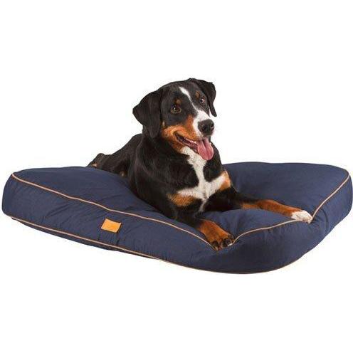 Kerbl Coussin pour chiens Jerome 60 x 40 x 6 cm Bleu marine 81312