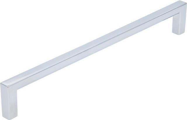 Actual product image Siro Drawer handle Macha furniture handle B 200 mm, handle ZN chrome-plated polished