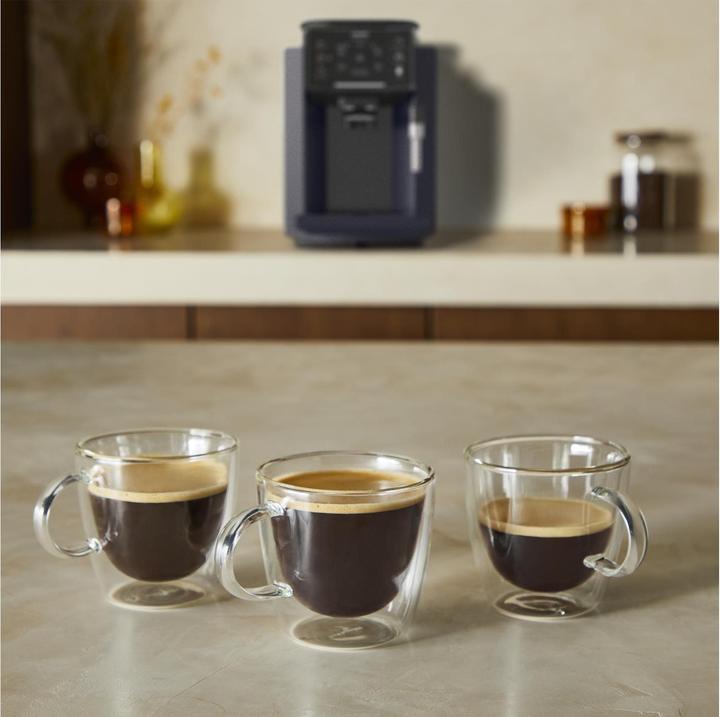 Immagine prodotto Krups Macchina da caffè completamente automatica Sensation (EA910B), nero/blu