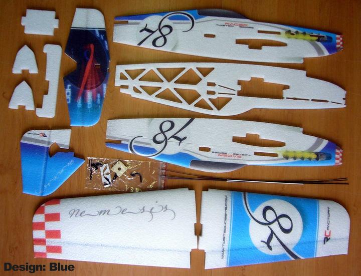 Produktbild RC Factory RC-Factory Nemesis Blue Racing series EPP (Kunstflug)