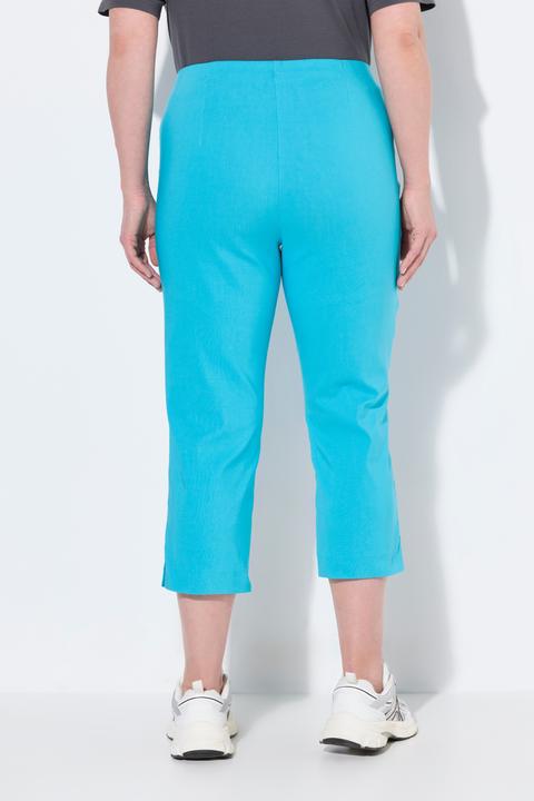 Immagine prodotto Ulla Popken Pantaloni di bengalina elasticizzata, lunghi fino al polpaccio, con cintura elastica (60)