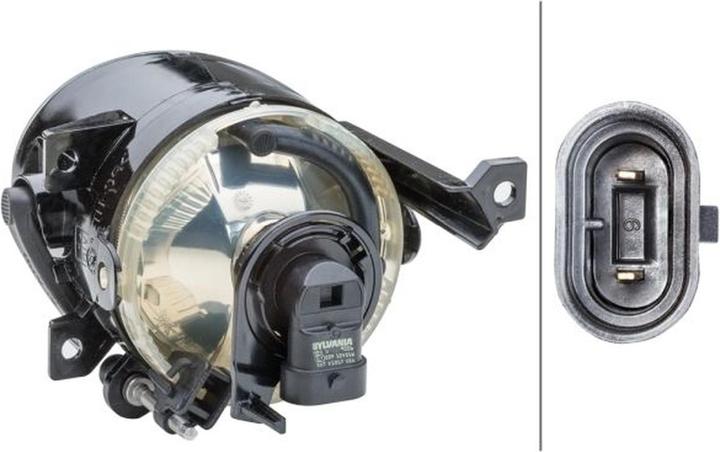 Actual product image Hella Right fog light