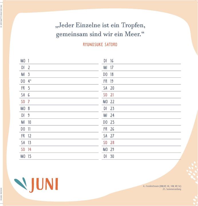 Produktbild Teamkalender 2025/2026. Für ein gutes Miteinander (Harter Einband, Deutsch)