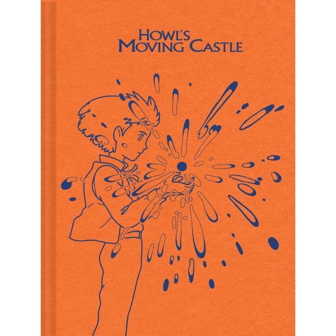 Thumbnail - Abrams & Chronicle, Heft + Block, Studio Ghibli Howl's Moving Castle Notebook (21 x 16 cm, Blanko, Harter Einband)