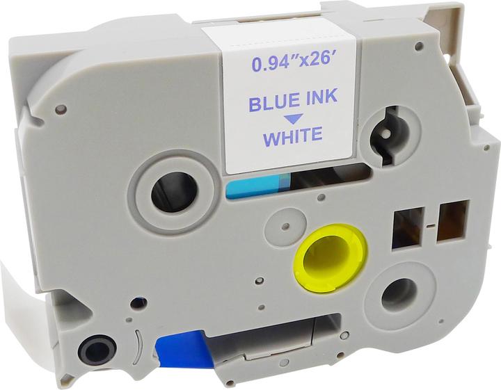 Actual product image MediaRange Tape cassette blue on white 8m x 24mm (2.40 cm, Blue, White)