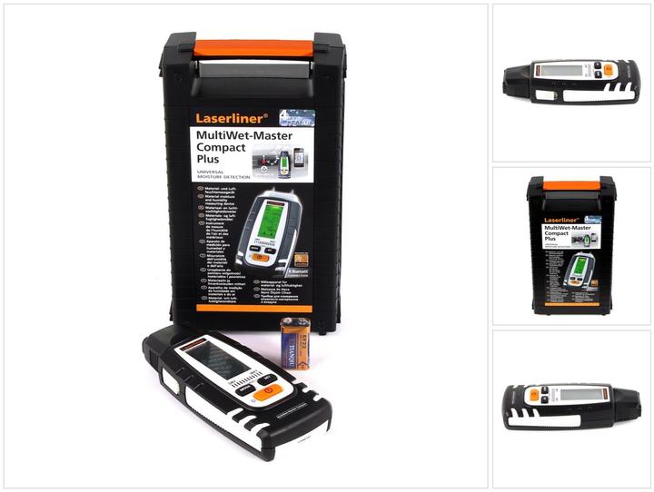 Image du produit Laserliner MultiWet-Master Compact Plus Appareil de mesure de l'humidité des matériaux Mesure de la température