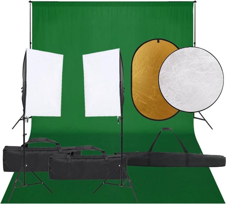 Produktbild vidaXL Fotostudio-Kit (300 cm, 210 cm)