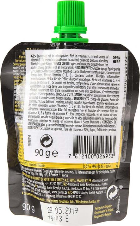Image du produit Isostar Actifood (Pomme, 1 pcs, 90 g)