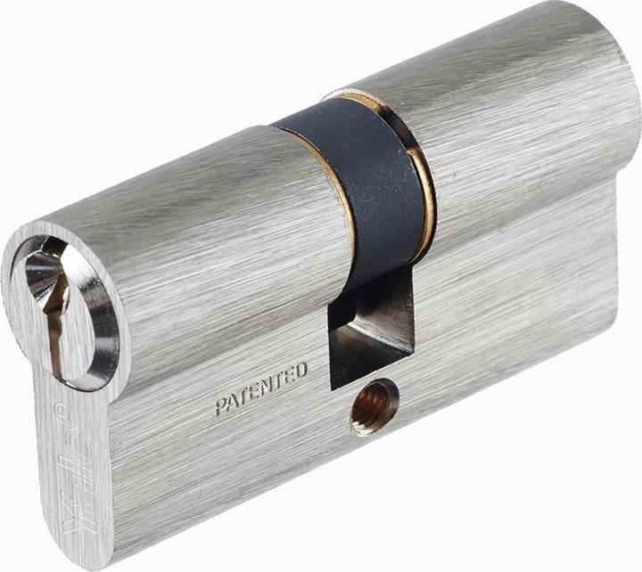 Actual product image Yale Doppelzylinder, Serie 500 plus, 3 Schlüssel, Länge 30/30, Nickel satiniert (Profile cylinder)