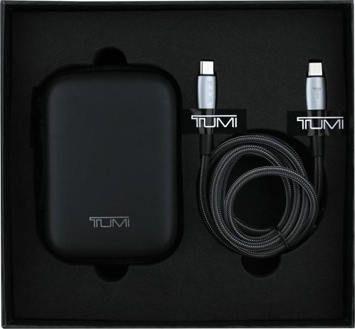 Produktbild Tumi Power Charger Travel Adapter 25W USB-C / USB-A + Cable USB-C/USB-C black (25 W)