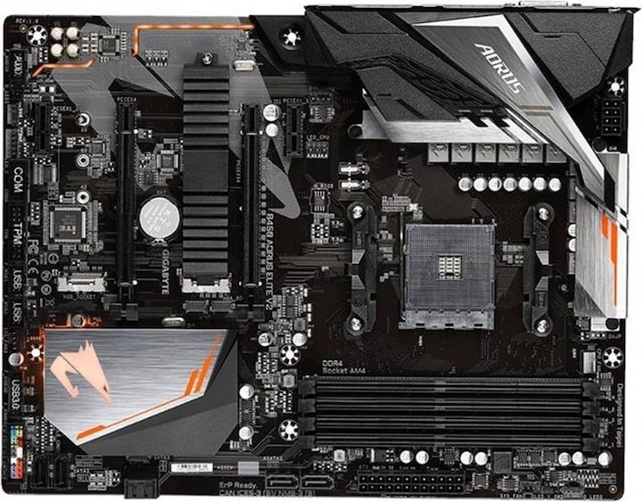 Produktbild Gigabyte B450 AORUS Elite V2 (AM4, AMD B450, ATX)