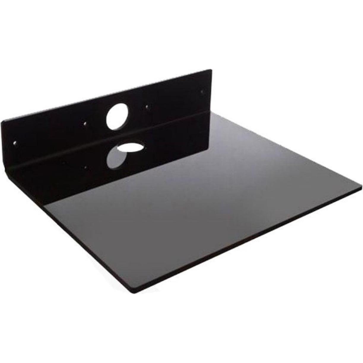 Vivolink VLSHELF-L BLACK Schwarz Kunststoff Regal für AV-Geräte, Monitor Zubehör