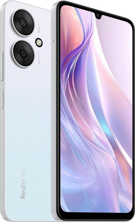 Productafbeelding Xiaomi Redmi 13C 5G (128 GB, Sterrenzilver, 6.74", Dubbele SIM, 5G)
