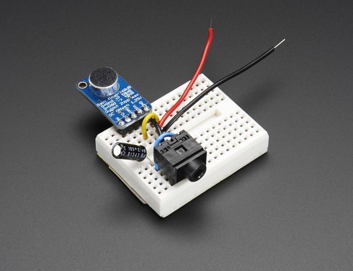 Actual product image Adafruit Electret Microphone Amplifier MAX9814 (Loudspeaker)