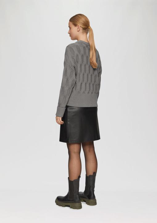 Immagine prodotto S.Oliver Strickpullover Oversized Pullover mit Strickmuster (48)