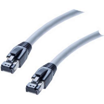 Shiverpeaks BASIC-S Patchkabel, Kat. 8, S/FTP, 7,5 m, grau RJ45 Stecker (S/FTP, CAT8.1, 7.50 m), Netzwerkkabel