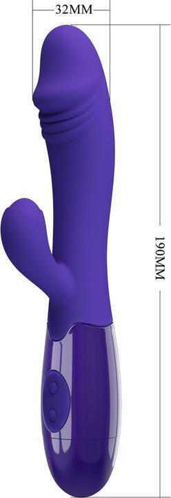 Actual product image Pretty Love Snappy Youth Vibrator & G-Spot Stimulator Purple
