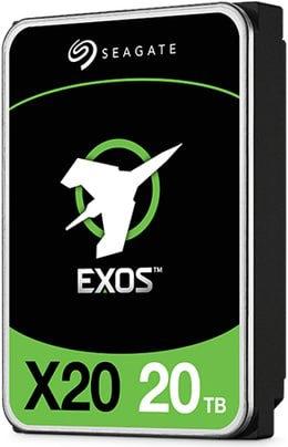 Productafbeelding Seagate Exos X20 (20 TB, 3.5", CMR)