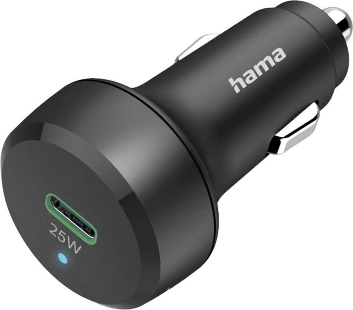 Productafbeelding Hama Auto-oplader, Power Delivery (PD)/Qualcomm, 25 Watt, Zwart