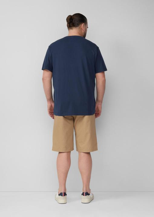 Image du produit S.Oliver Bermuda Relaxed-Fit-Bermuda mit Minimalmuster und Elastikbund (46)