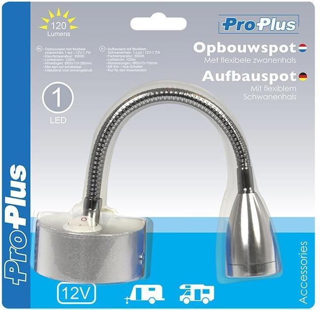 Image du produit ProPlus Spot à poser Led avec col de cygne