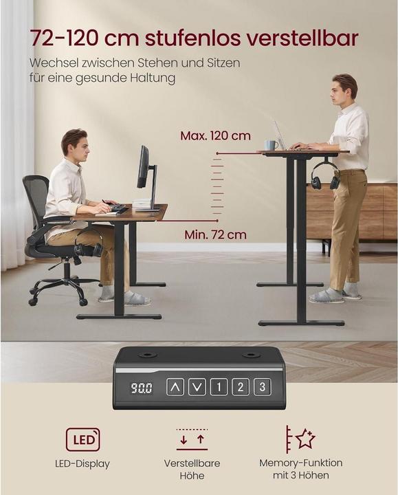 Image du produit Songmics Piètement de table
