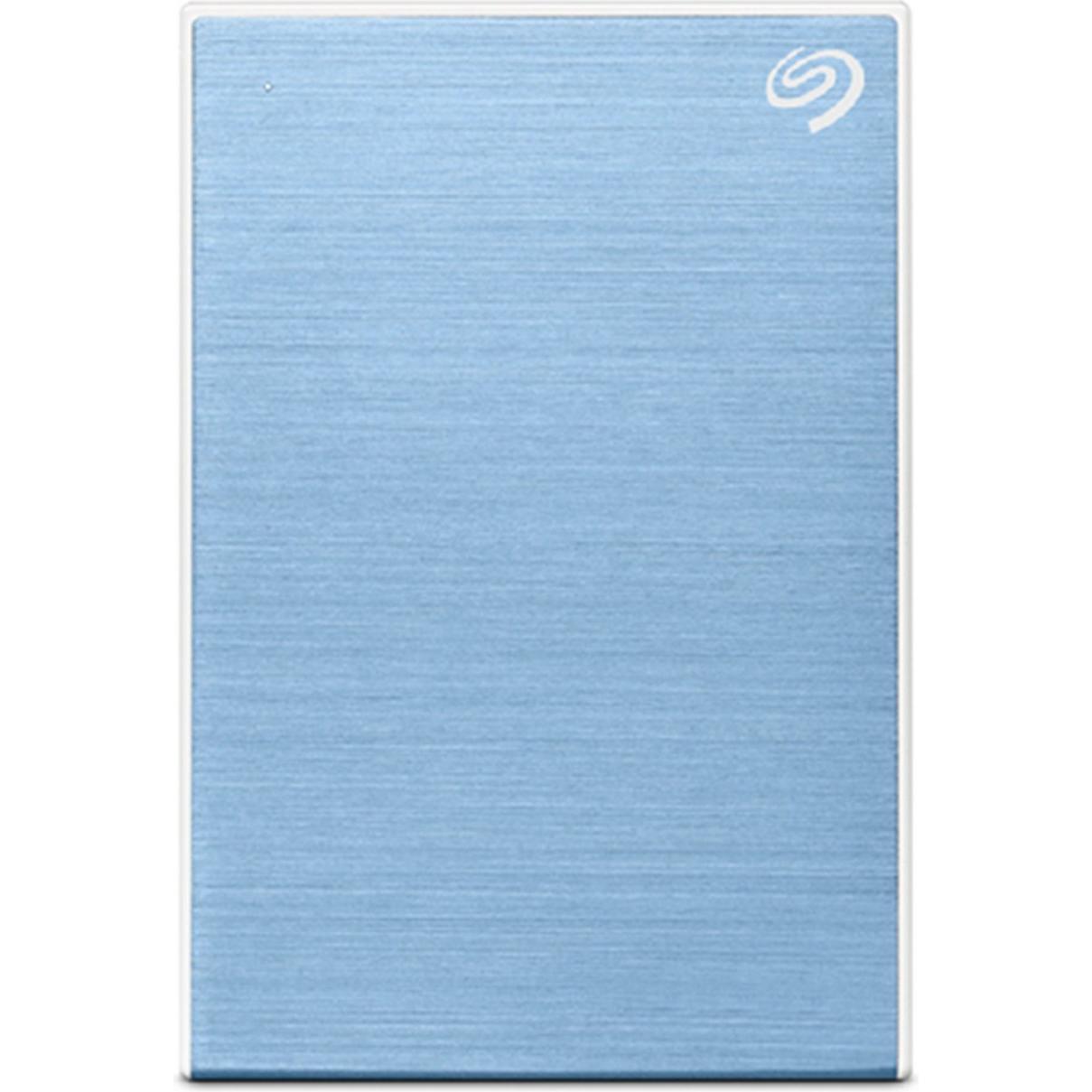 Seagate One Touch mit Kennwort (4 TB), Externe Festplatte, Blau