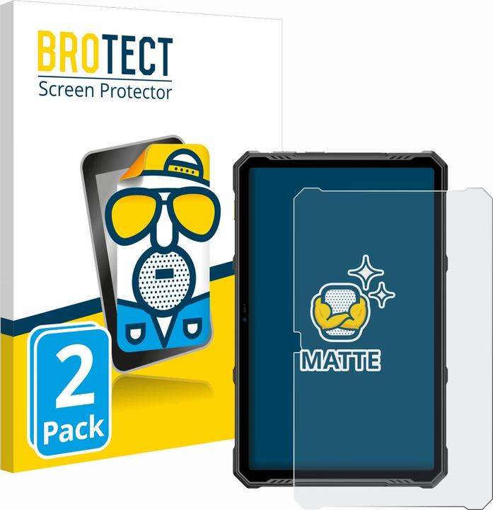 Productafbeelding BROTECT Antireflecterende schermbeschermer mat (2 Pcs., Ulefone Armor Pad 3 Pro)