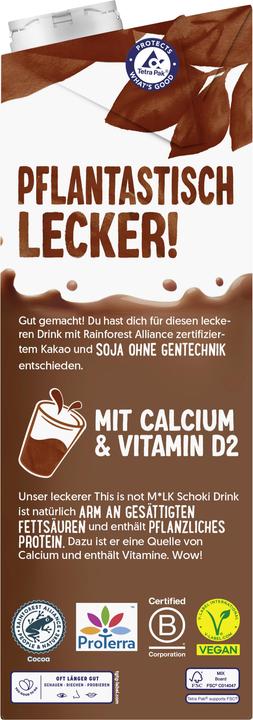 Actual product image Alpro This is not M*lk chocolate flavour (1 x 100 cl)