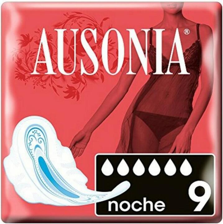 Actual product image Ausonia compresas noche ultra 9 uds (9x)