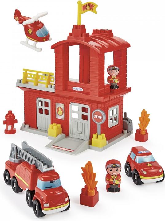 Actual product image Ecoiffier Abrick fire station
