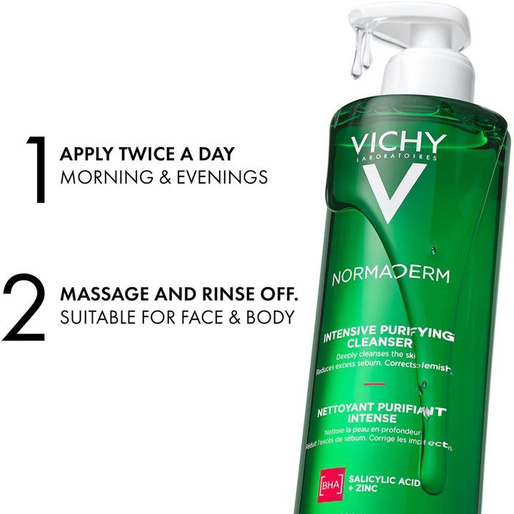 Actual product image Vichy Normaderm Phytosolution Intensive Cleansing Gel (Cleansing gel, 400 ml)