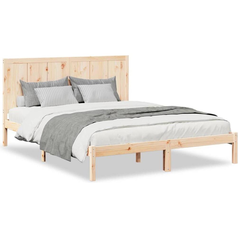 VidaXL, Bett, Bett E x tra Lang ohne Matratze (160 x 220 cm)