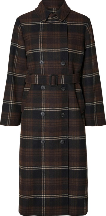 Selected Femme Zweireihiger Trenchcoat