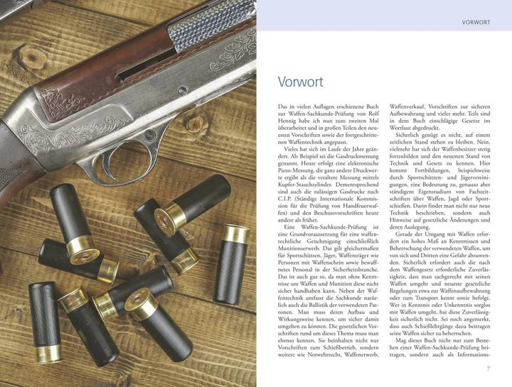 Actual product image Waffen-Sachkunde-Prüfung (German, Rolf Hennig, 2023)