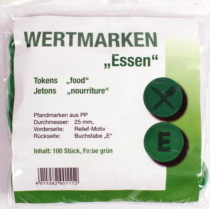 Actual product image W&A tokens meal