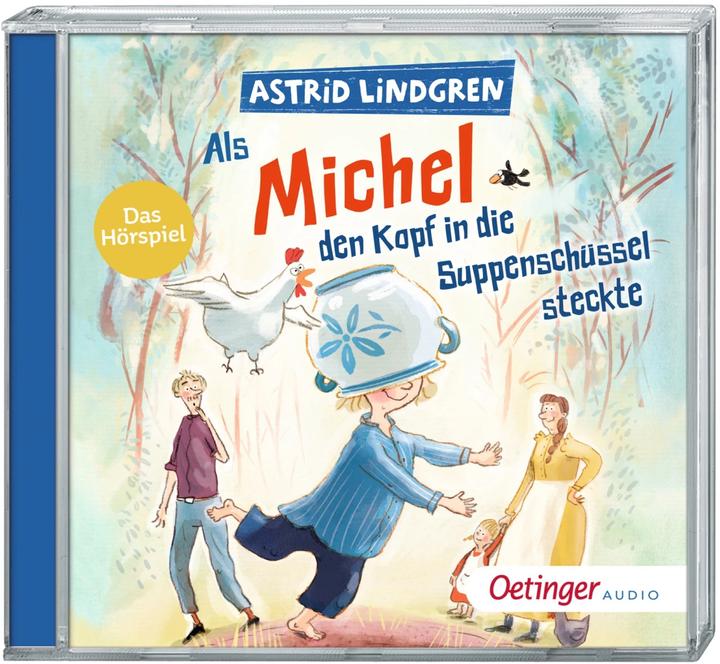 Image du produit Quand Michel a mis la tête dans le bol de soupe (Katja Danowski, Jennifer Cubela, Georg Riedel, Astrid Lindgren, Allemand)