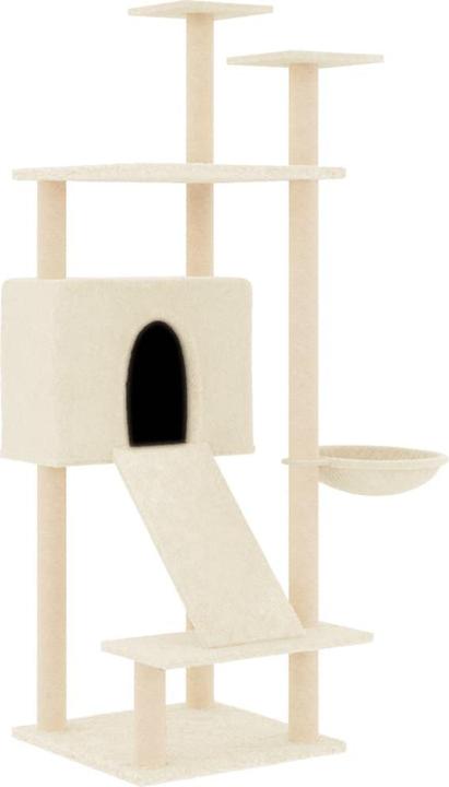 Produktbild vidaXL Kratzbaum (153 cm, Hellgrau)