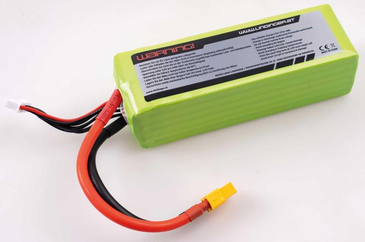 Actual product image Wellpower LIPO AKKU ULTIMA GT II 3300 MAH / 22,2 Volt 6S 40/80C CH5/8 XT-60 (22.20 V, 3300 mAh)