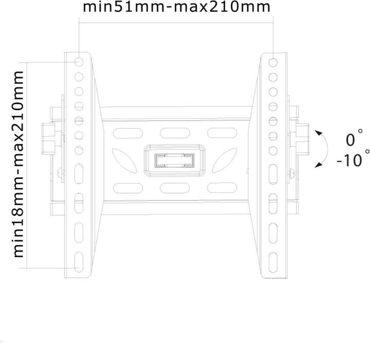 Produktbild Neomounts Led-W220 (Wand, 40")