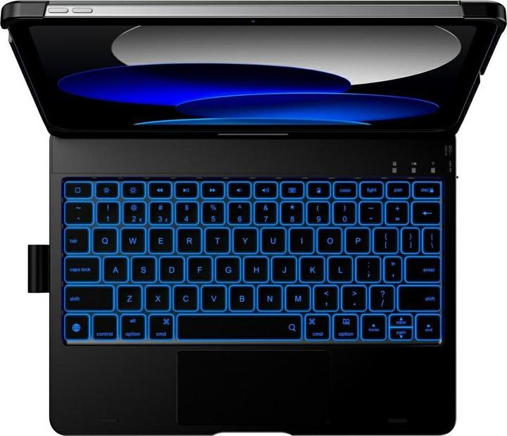 Actual product image Typecase Case Flexbook Touch with keyboard for iPad 11" (A16) 2025 / iPad 10.9" 2022 black (US)