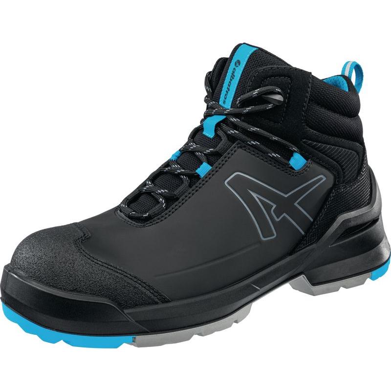 Albatros, Sicherheitsschuhe, Taraval black/blue mid S3L (S3, 44)