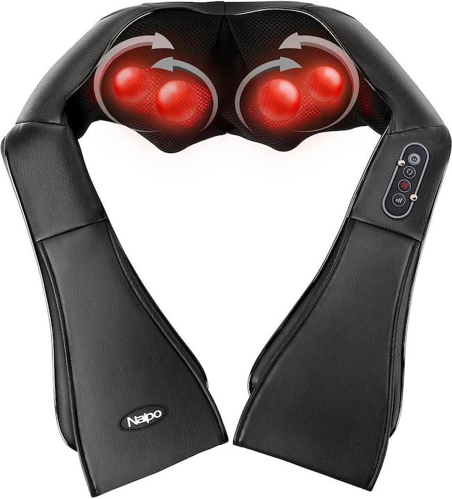 Image du produit Naipo Appareil de massage Shiatsu pour les épaules et la nuque