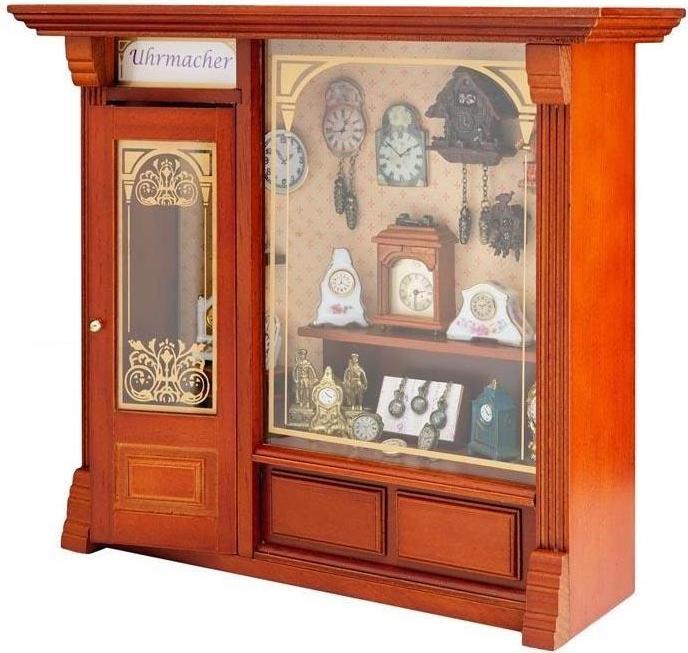 Produktbild Reutter 102.797/6 - Uhrmacherladen mit Beleuchtung - Schaufensterladenserie 797