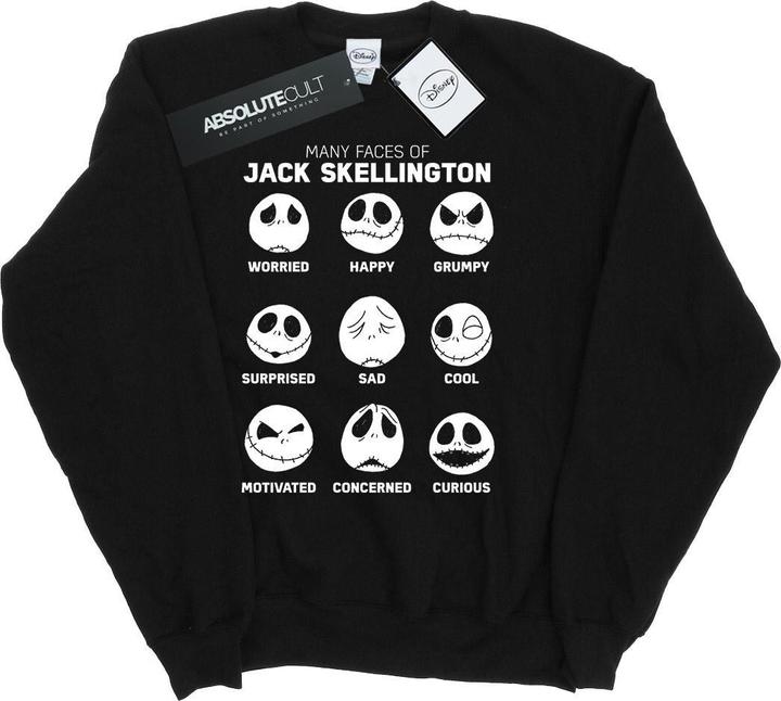 Produktbild Disney Nightmare Before Christmas The Many Faces Of Jack Sweatshirt (M)