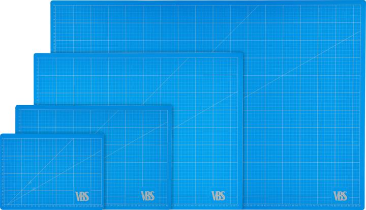 Actual product image VBS Cutting mat "Hobby", blue