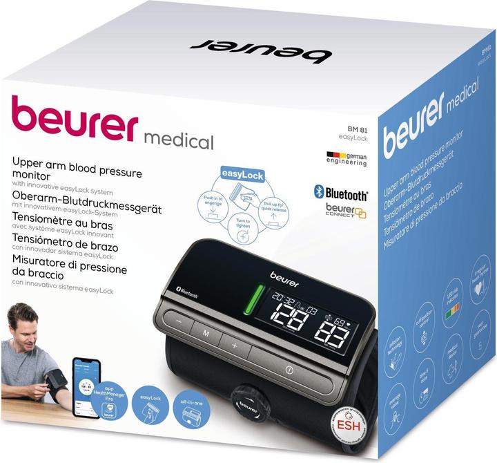 Actual product image Beurer BM 81 easyLock (Blood pressure monitor upper arm)