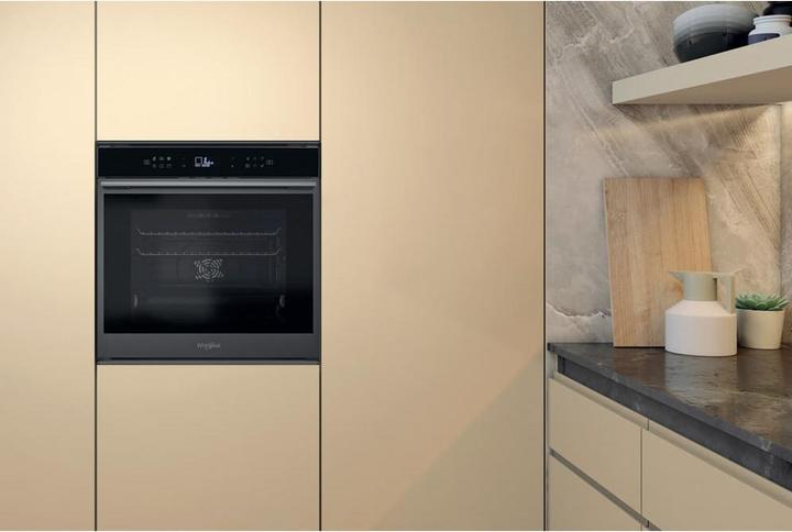 Produktbild Whirlpool W7 OM4 4S1 P BSS 73 L A+ Schwarz, Edelstahl