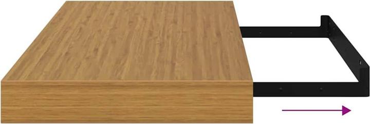 Actual product image vidaXL Wandregal (50 x 23 x 4 cm)