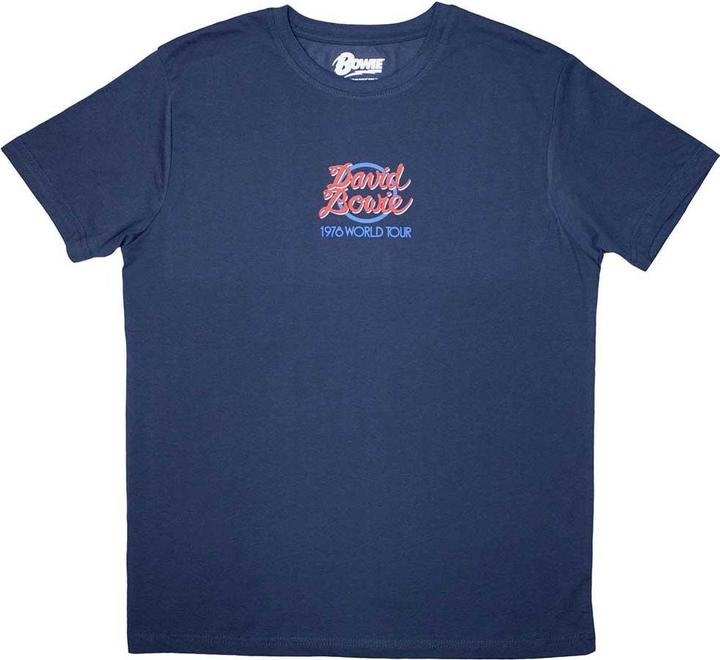 Produktbild David Bowie Mini 1978 World Tour Logo TShirt (XL)